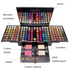 BloomNBoom Eyes Shadow Blush Makeup Palette Box