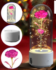 BloomNBoom Rose LED Bluetooth Speaker