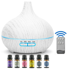 BlooomNBoom Oil Diffuser with Essential Oils