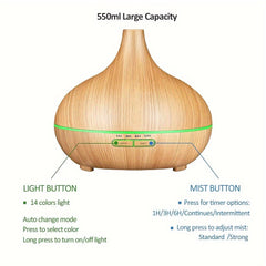 BlooomNBoom Oil Diffuser with Essential Oils