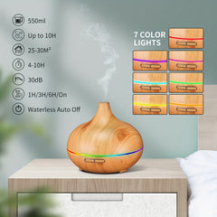 BlooomNBoom Oil Diffuser with Essential Oils