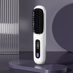 BloomNBoom Wireless Hair Straightening Brush