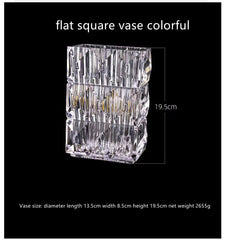 BloomNBoom Nordic Luxury Crystal Vase