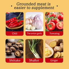 BloomNBoom Mini Electric Garlic Chopper