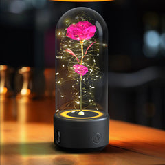 BloomNBoom Rose LED Bluetooth Speaker