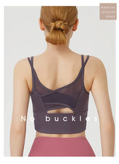 BloomNBoom Sports Bra Gym Shockproof