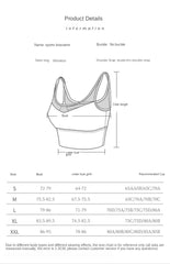 BloomNBoom Sports Bra Gym Shockproof