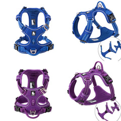 BloomNBoom Dog Harness Pet Reflective Nylon