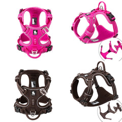 BloomNBoom Dog Harness Pet Reflective Nylon