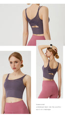 BloomNBoom Sports Bra Gym Shockproof