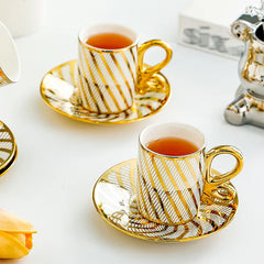 BloomNBoom European Luxury Cup & Saucer Set