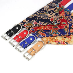 BloomNBoom Dog Collar with Tie
