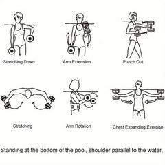 BloomNBoom Water Dumbbell Water Sports