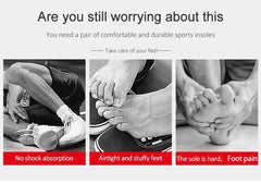 BloomNBoom Sports Insoles shock-absorbent for men and women