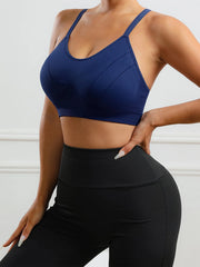 BloomNBoom Sports Bra Push Up Jogging Gym