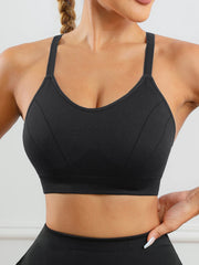 BloomNBoom Sports Bra Push Up Jogging Gym