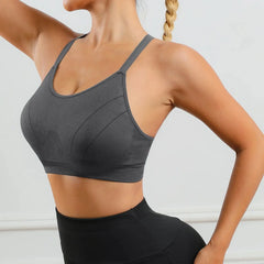 BloomNBoom Sports Bra Push Up Jogging Gym