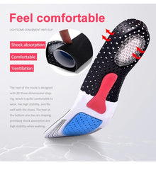 BloomNBoom Sports Insoles shock-absorbent for men and women