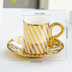 BloomNBoom European Luxury Cup & Saucer Set