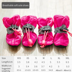 BloomNBoom Pet Shoes Waterproof