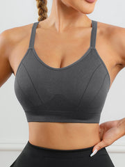 BloomNBoom Sports Bra Push Up Jogging Gym