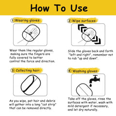 BloomNBoom Pet Hair Removal Glove