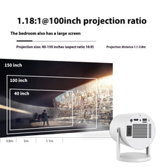 BloomNBoom Portable Home Video Projector
